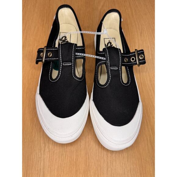 VANS STYLE 93 MARY JANE BUCKLE UNISEX MEN SZ 6 = WOMEN SZ 7.5 SHOES BLACK NEW